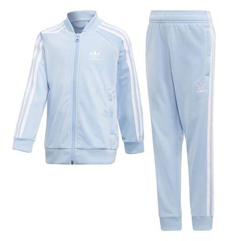 adidas anzug hellblau damen|Blaue Trainingsanzüge .